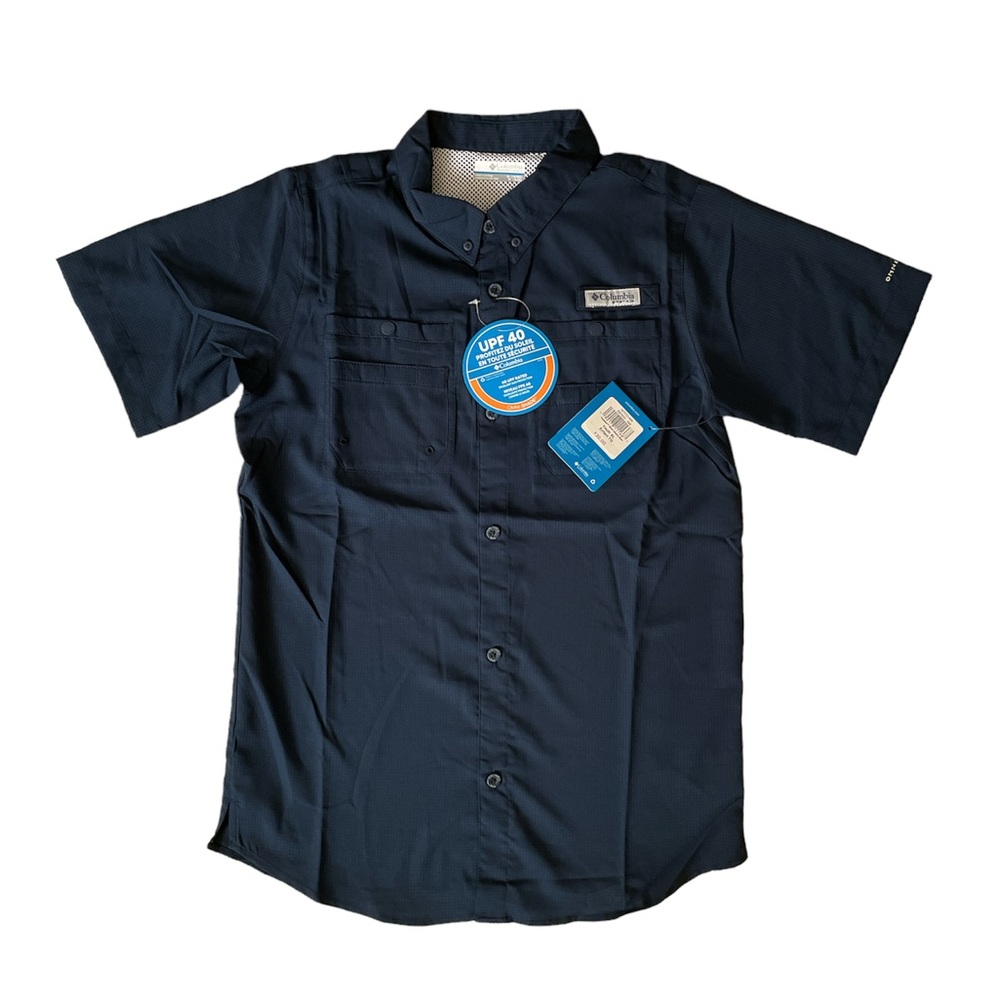 NWT Boys Columbia Tamiami Short Sleeve size XL
